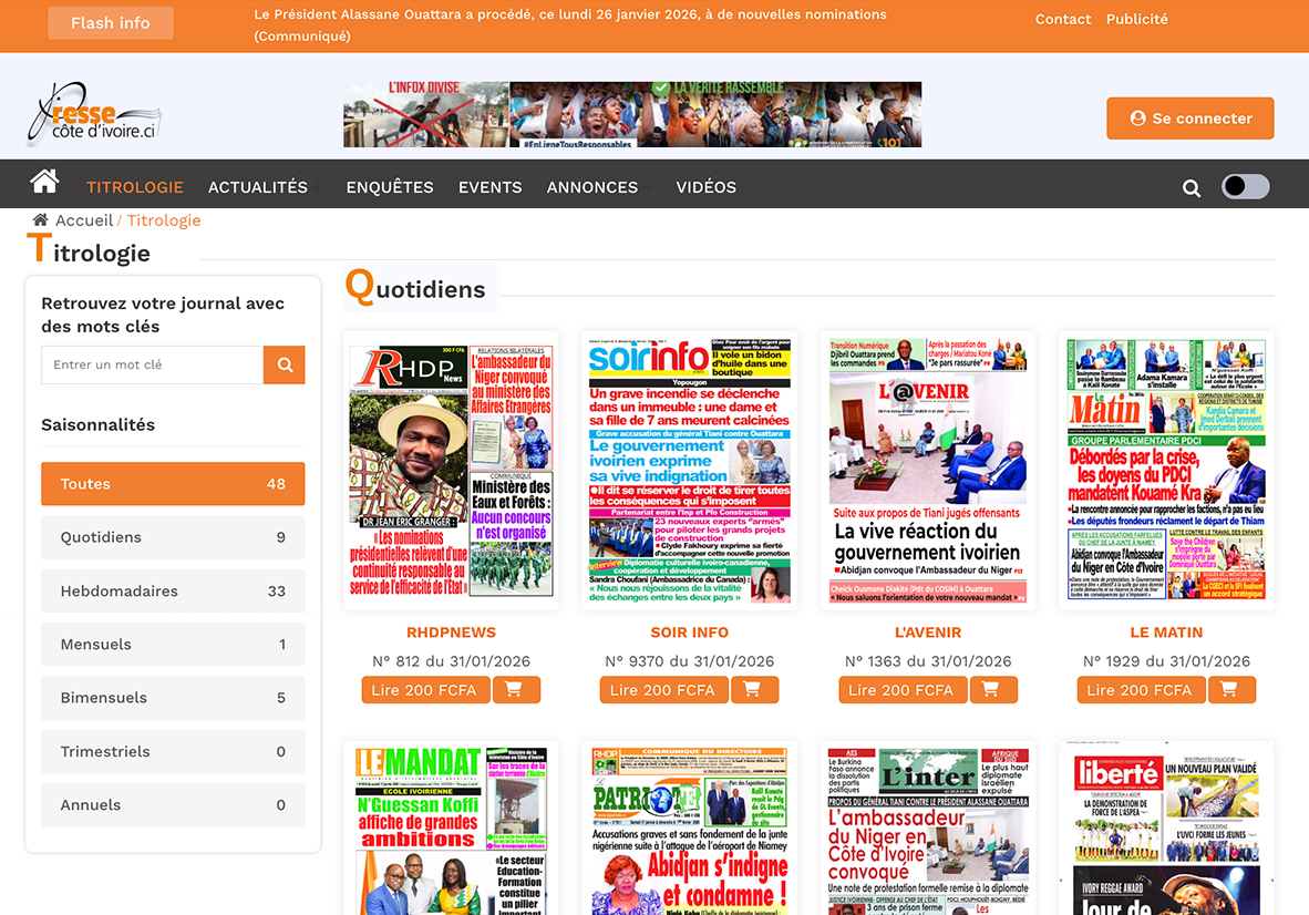Quand Tinitz digitalise  la presse ivoirienne - Image 2