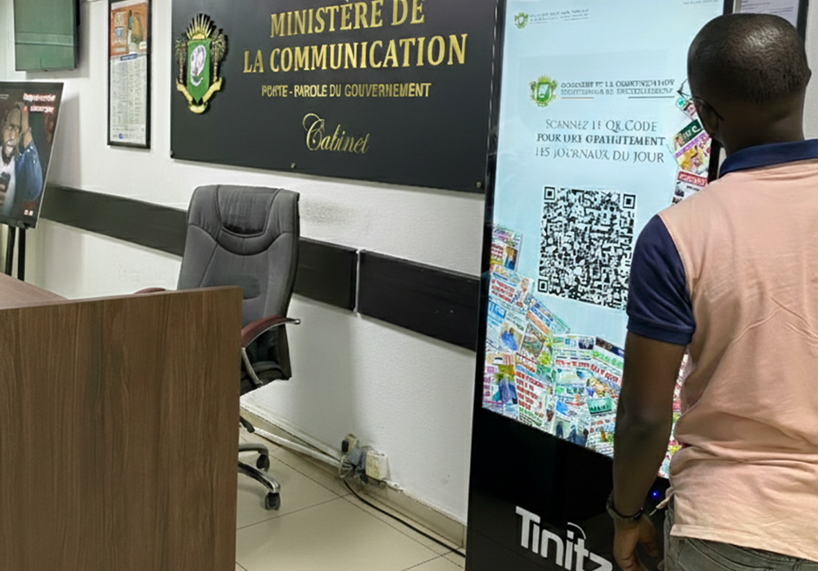 Borne Presse Digitale : Tinitz ouvre l’ère du phygital pour la presse ivoirienne - Image 3